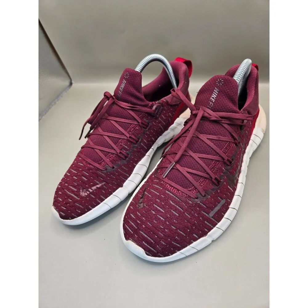 Nike Free Run 5.0 Shoes Women's 8 Dark Beetroot Road Running Athletic Sneakers
